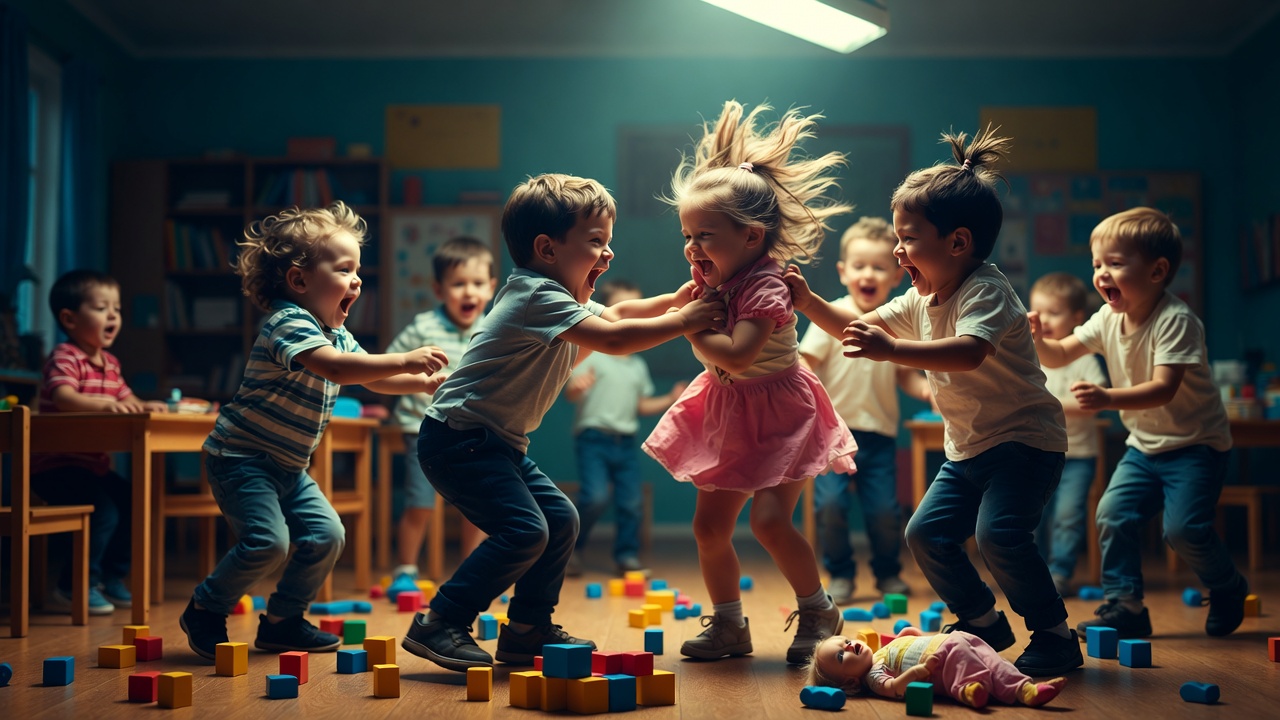 佐治亚幼儿园孩童斗殴视频爆火