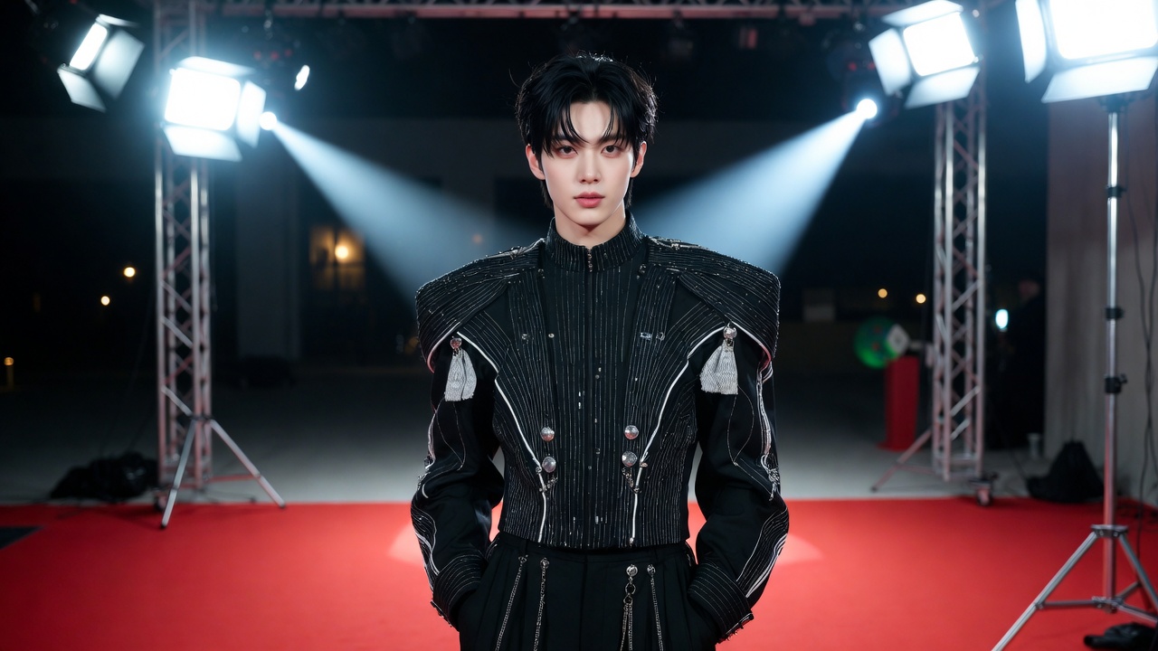 Stray Kids Felix巴黎时装周Balenciaga亮相
