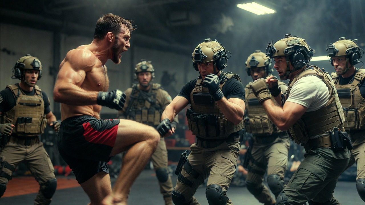 惊天跨界绝杀!UFC格斗王者空降Quantico,FBI特工迎来八角笼特训风暴 惊天跨界绝杀!UFC格斗王者空降Quantico,FBI特工迎来八角笼特训风暴