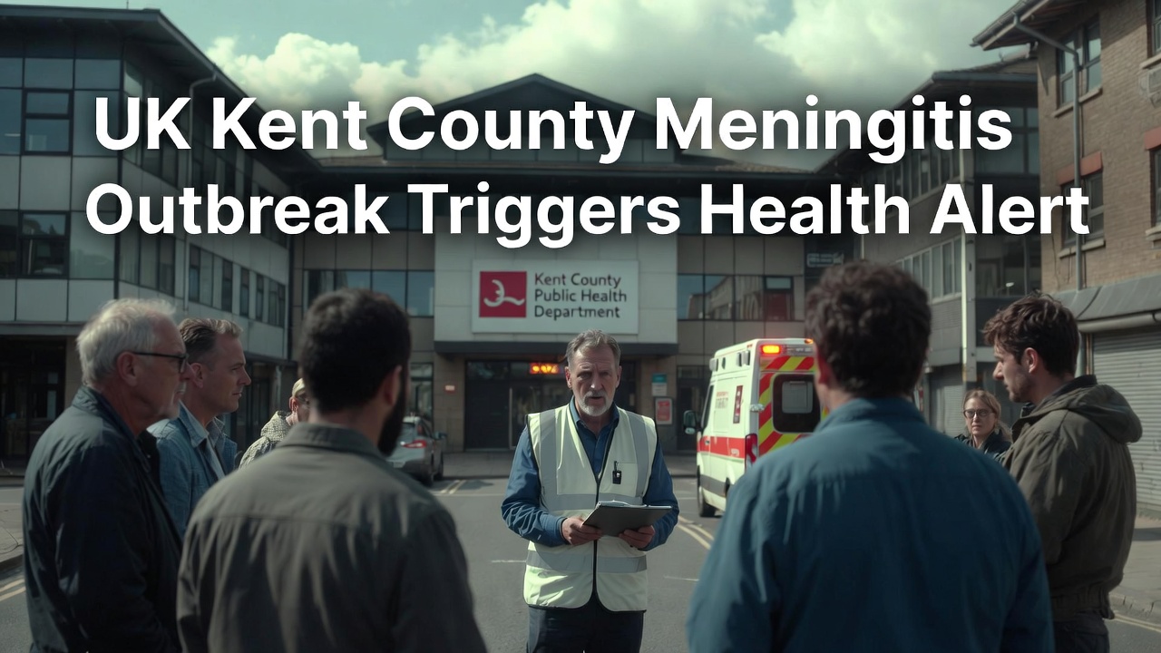 英国肯特郡脑膜炎疫情爆发 卫生警报拉响