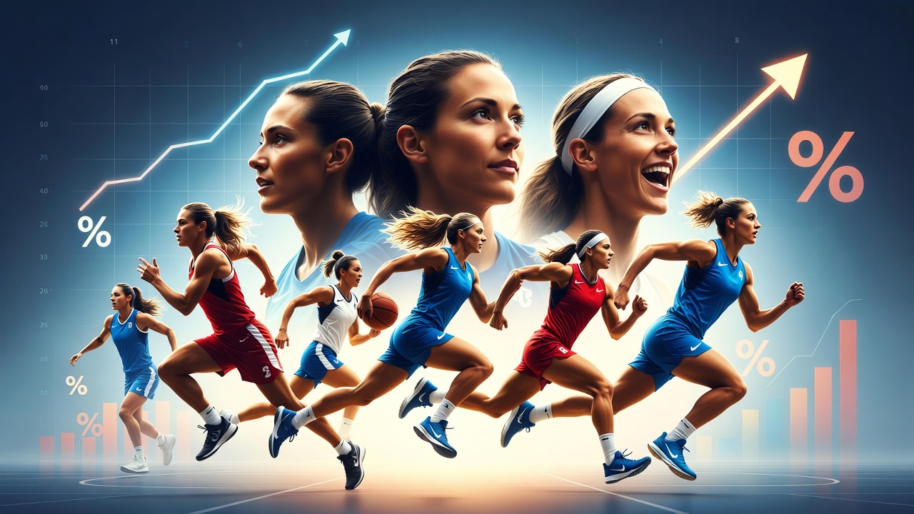 女子体育在X平台讨论度激增