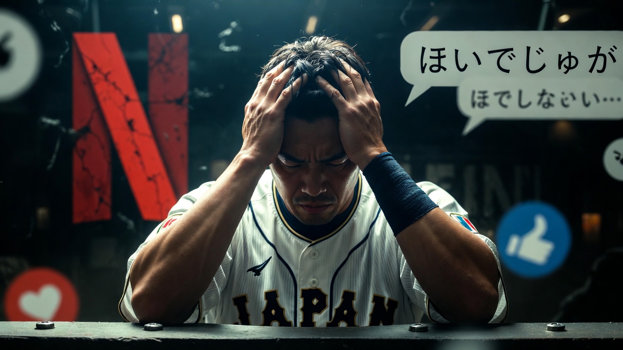 日本侍ジャパン败退 Netflix解约成热搜