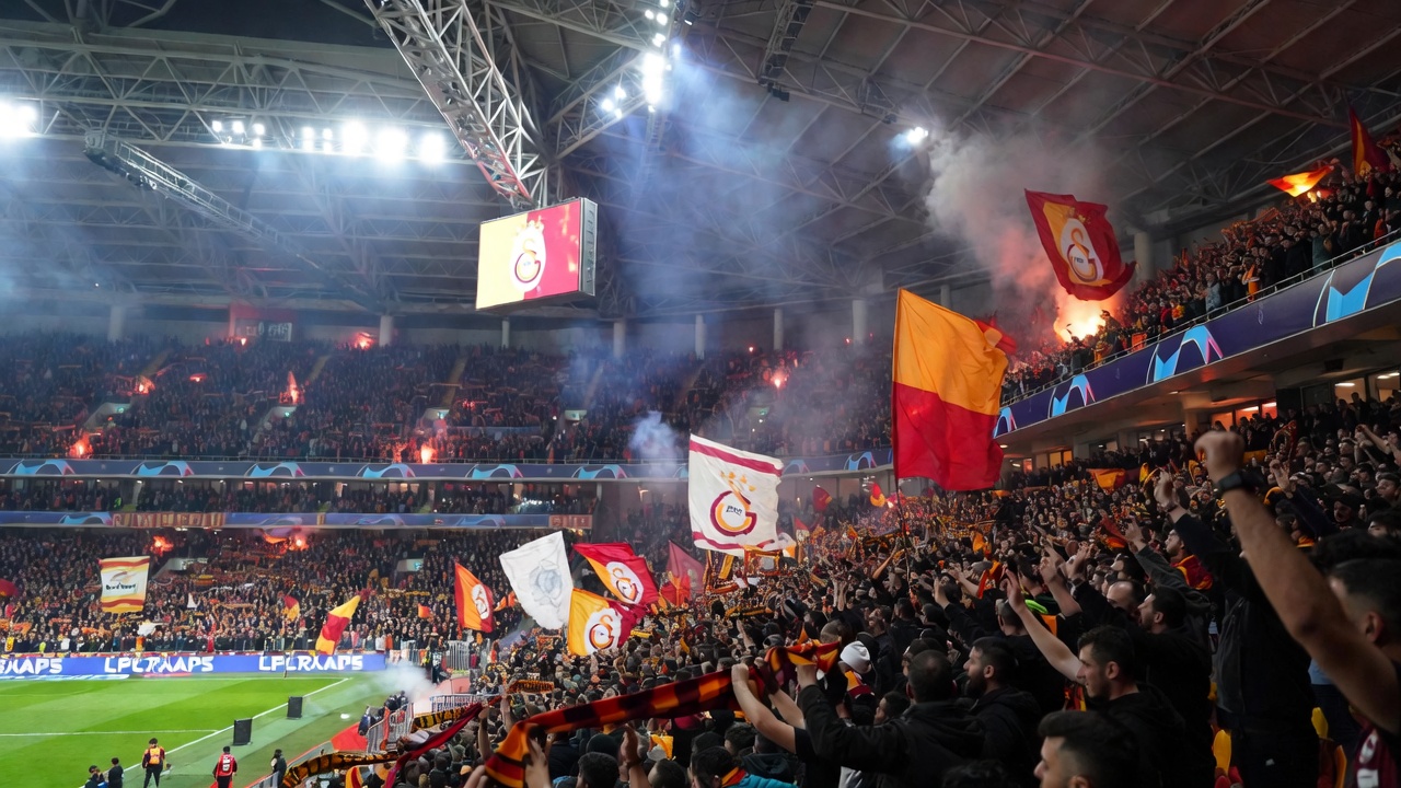 加拉塔萨雷主场激战利物浦 氛围火爆X平台