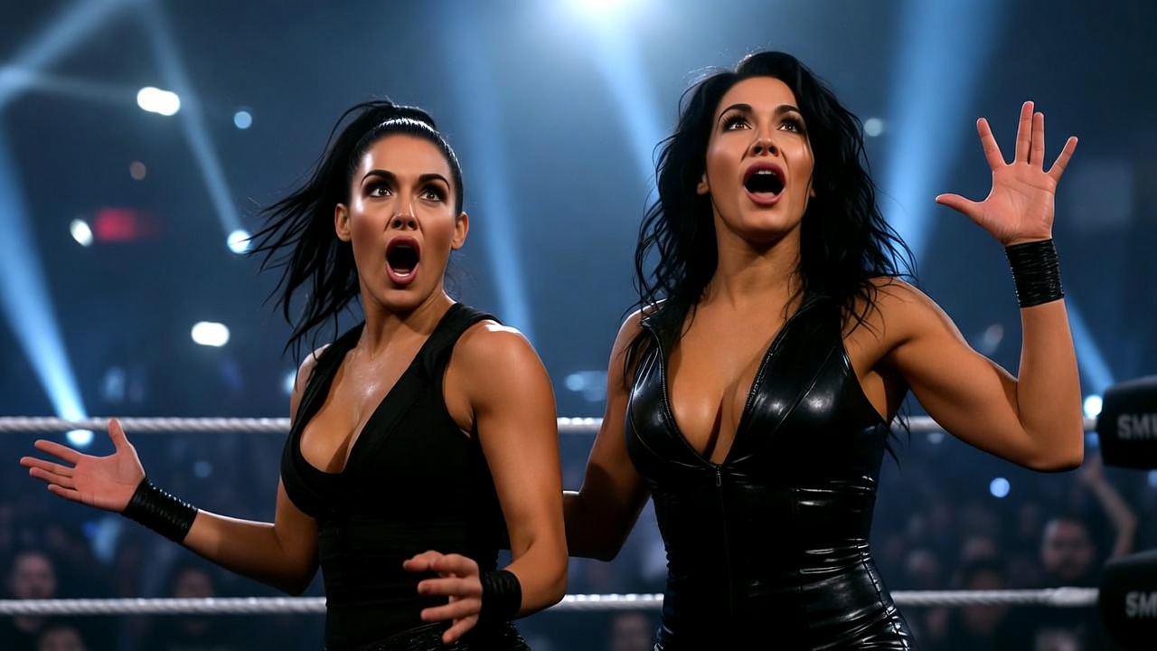 贝拉双胞胎WWE回归？！家乡SmackDown一夜炸锅，她们竟要直接抢走女子双打金腰带？！